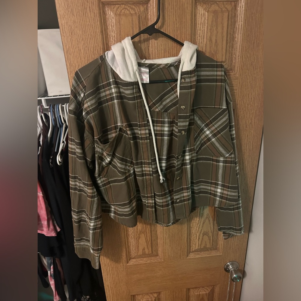 Women’s hooded flannel